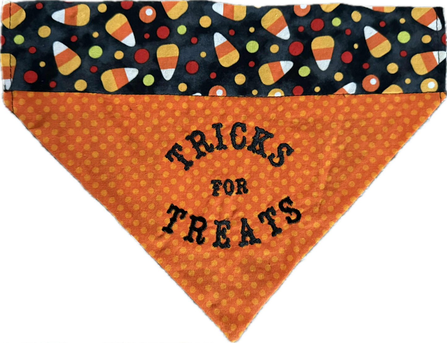 "Tricks for Treats" Embroidered Bandanas